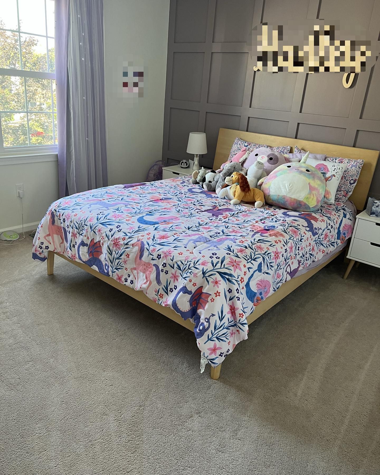 Children's bedroom left clean and organized
