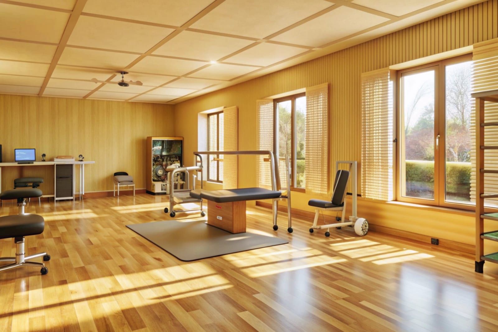 A facility before a Trinal commercial cleaning visit