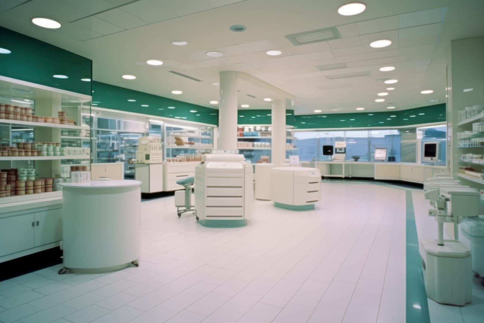 The same facility, clean and presentable after cleaning