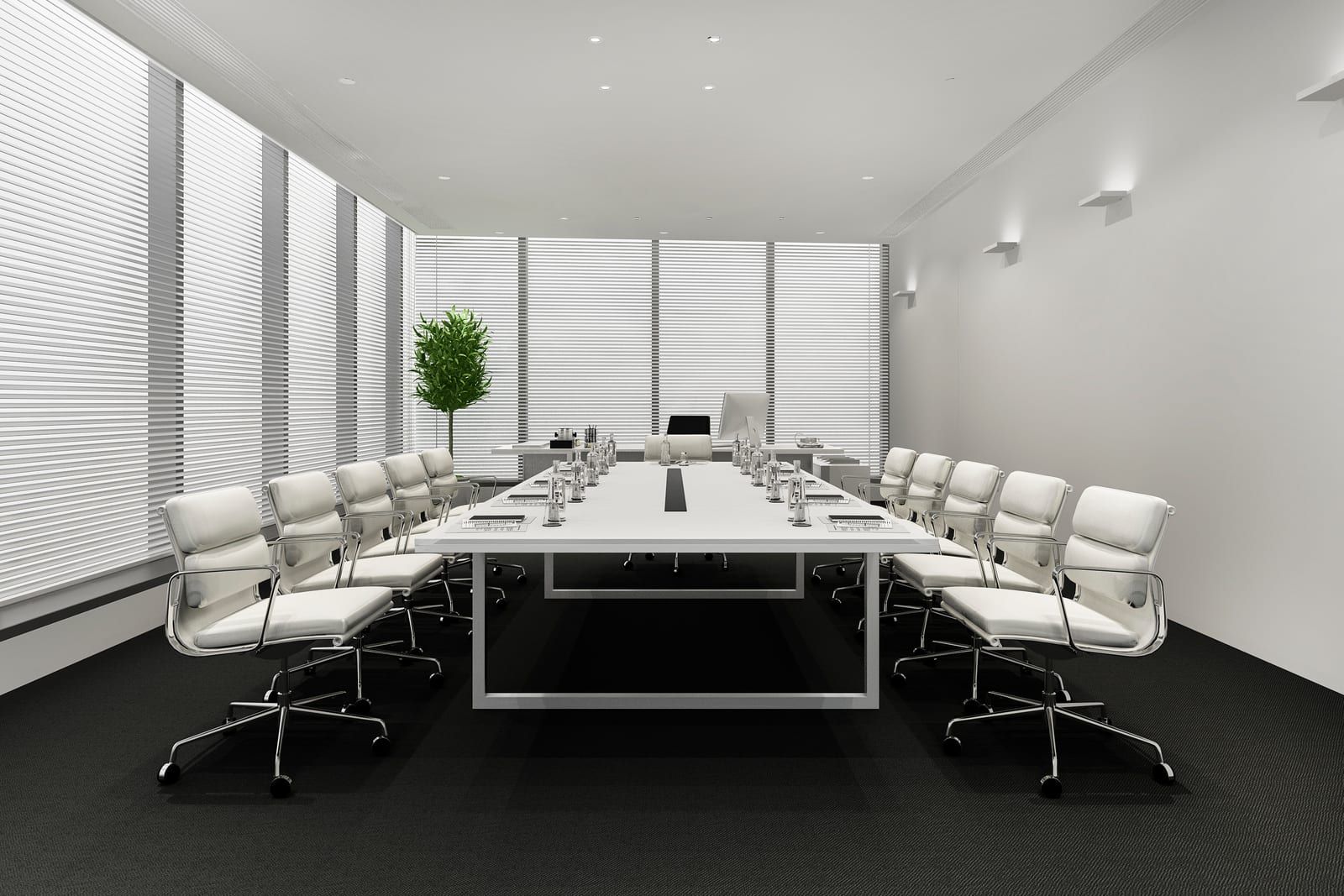A spotless, presentable facility cleaned by Trinal Cleaning Services