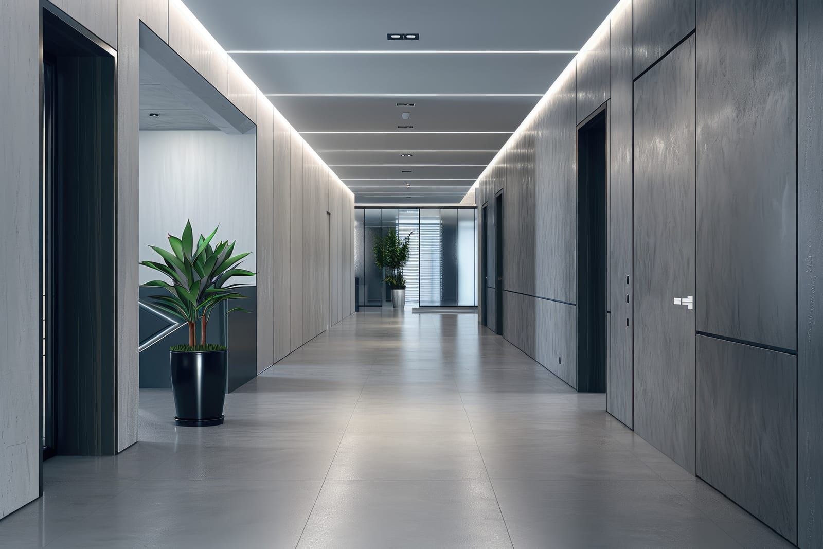 The same facility, clean and presentable after cleaning